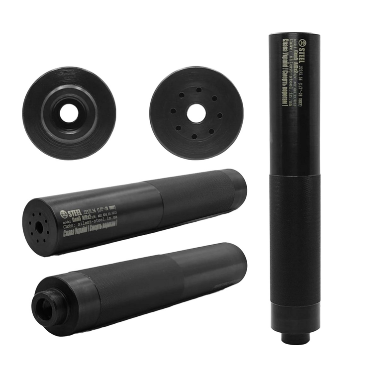 Саундмодератор Steel Gen 5 AIR2 5.45 24X1.5 Long Фото 2